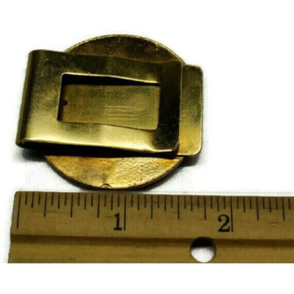 Money Clip 400 Club Greatest Dixieland Musicians Los Angeles California Goldtone